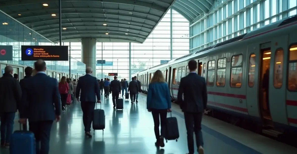 European airlines and rail brace