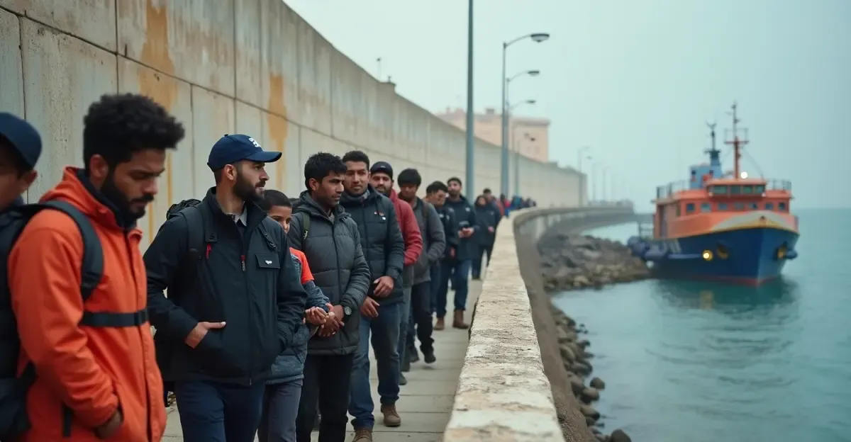 67 doden in Ceuta: Spanje zet drijvende barrière in