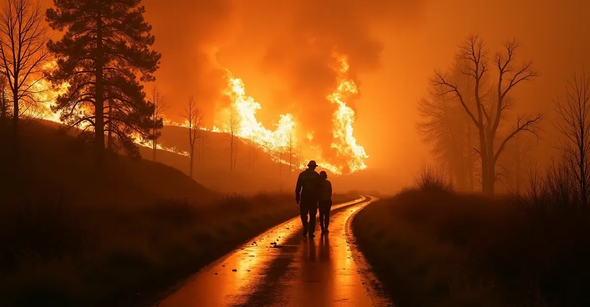 Duitse bosbrand onder controle: 2000 evacués terug | Gey