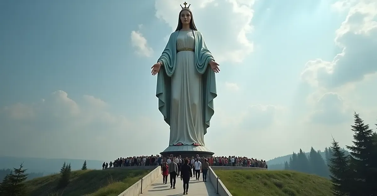 Poland's 55m Virgin Mary Statue Tops Christ the Redeemer