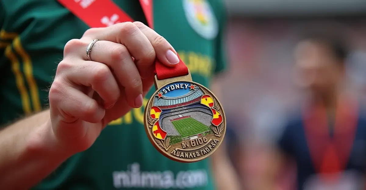 Sydney Marathon Medal Error Shows Munich Stadium