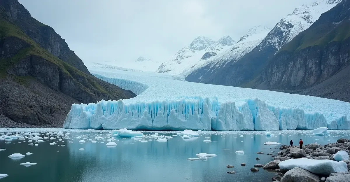 Glaciares suizos pierden 5,5% de hielo en 2026