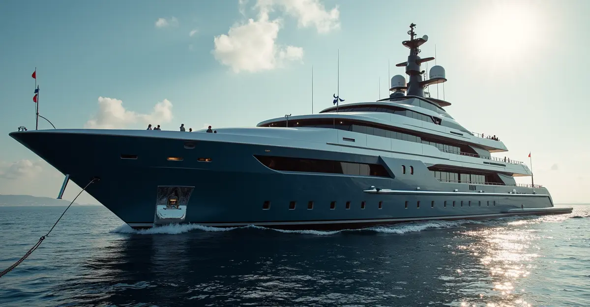 Le yacht d'Abramovich brûle 1 tonne de diesel par jour pour la clim
