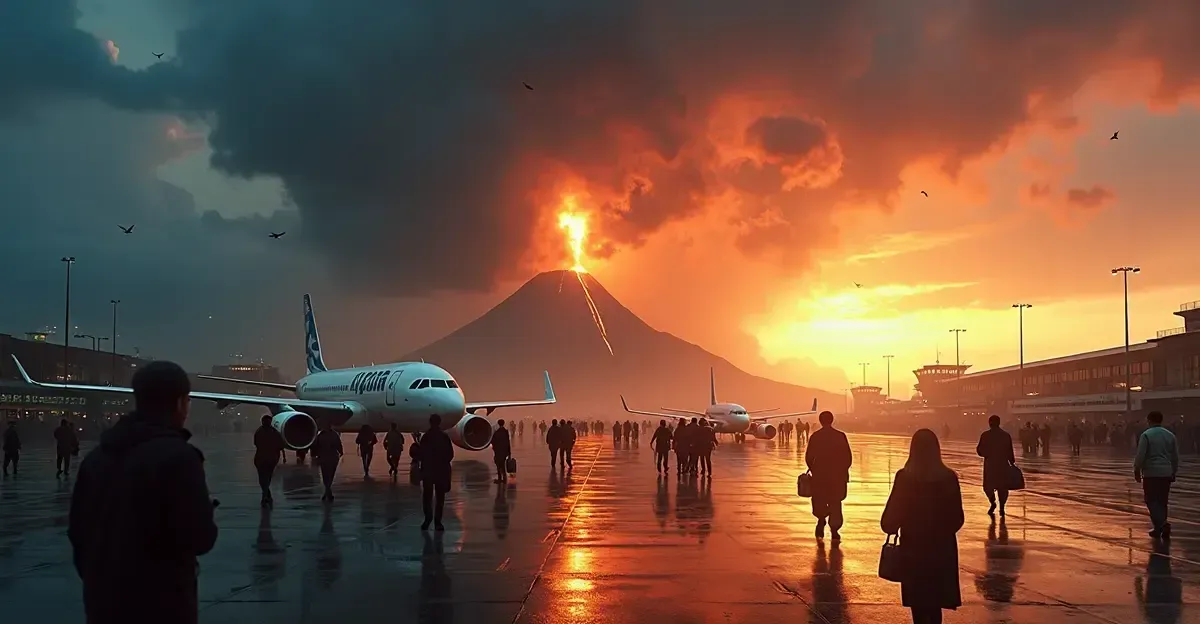 Aeroporto de Jacarta Reabre Após Erupção do Anak Krakatau