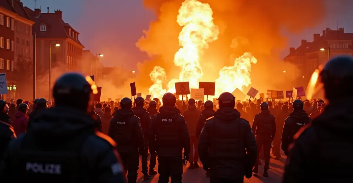 AfD-Parteitag in Erfurt: 30.000 Proteste, Führung wiedergewählt