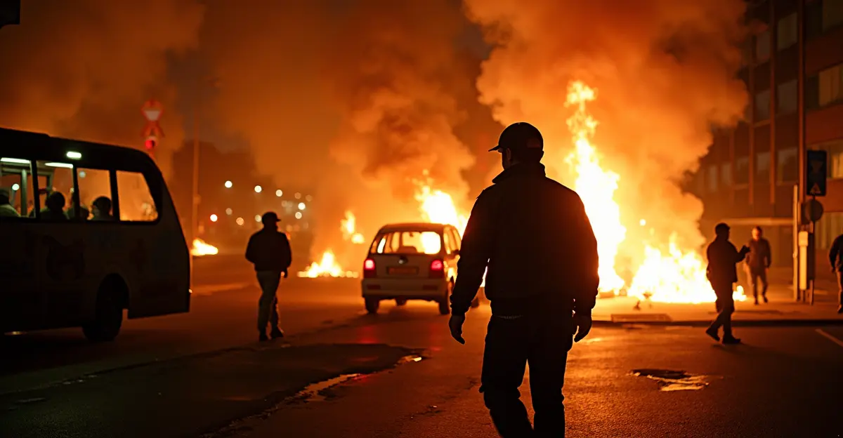 Belfast en flammes après une attaque au couteau