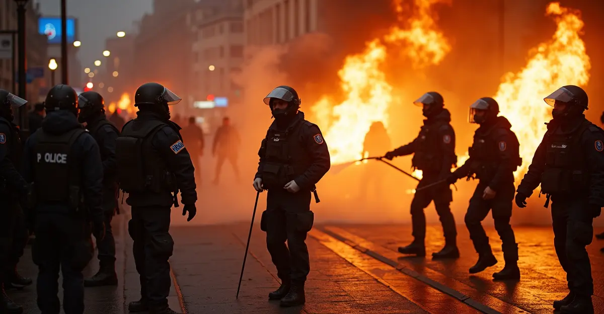 Belfast-rellen: politie gebruikt waterkanon op tweede avond