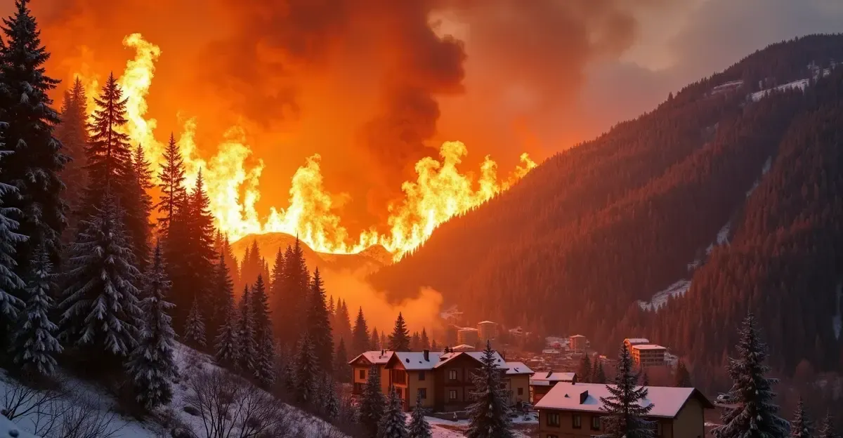 Brand in Adelaarsnest: Hitlers Alpenretraite in vlammen