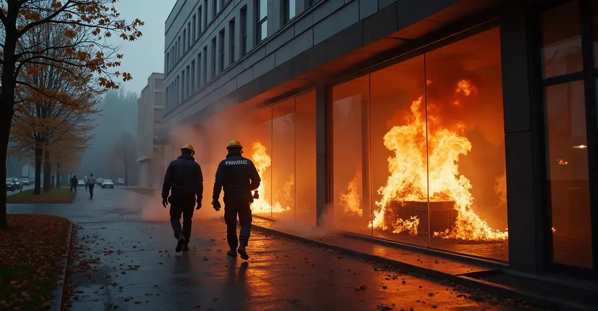 Brandbommen op Rohde & Schwarz München: 2 gearresteerd
