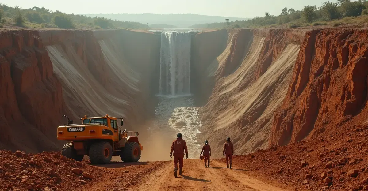 Colapso mina de oro en RCA: 100+ muertos