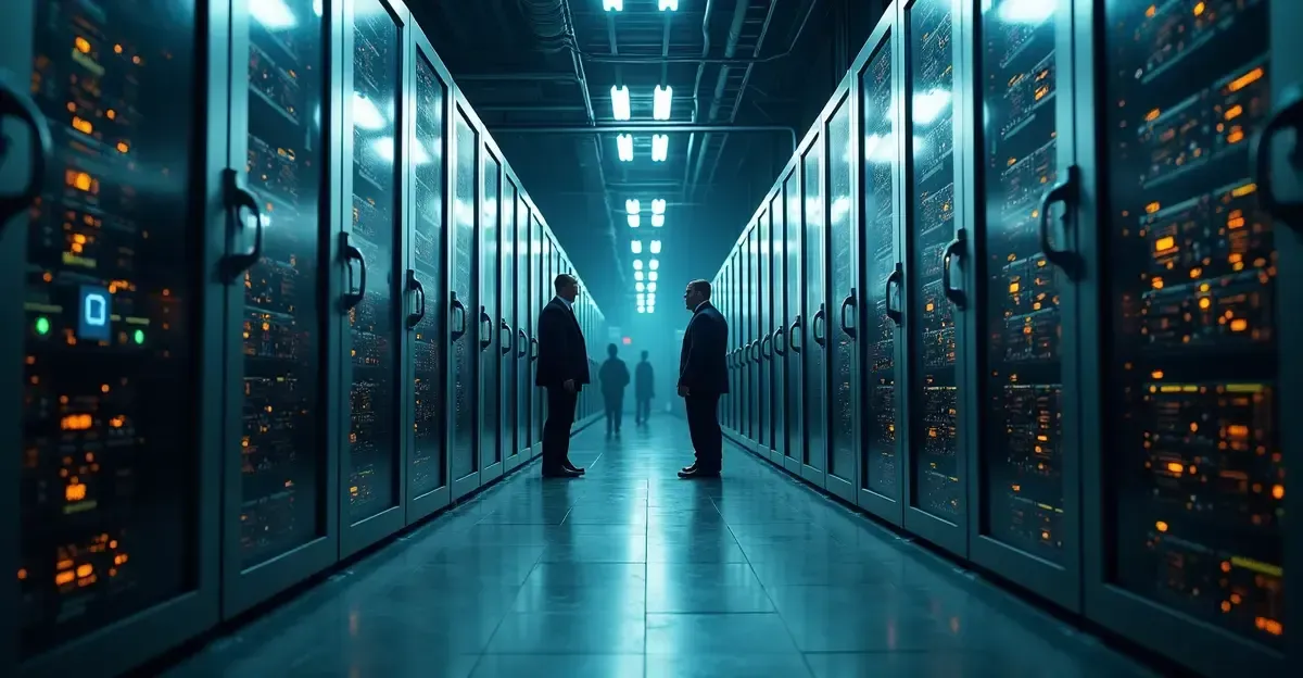 Paradoxo da IA: Data Centers Sobrecarregam a Rede dos EUA