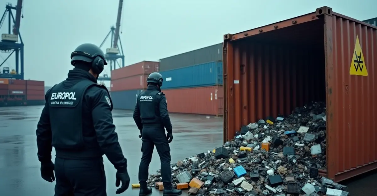 europol-trafico-residuos-arrestos-2025