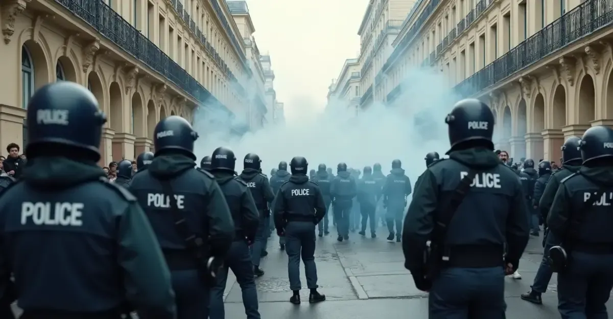 Frankreich Schulproteste 2026: Tränengas in Paris