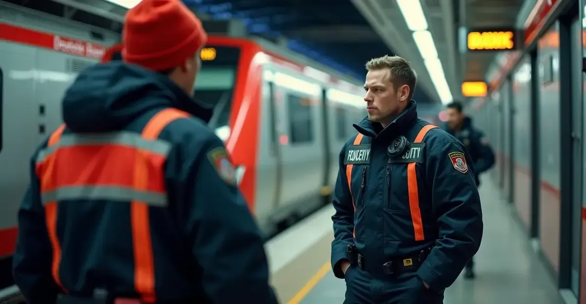 Gardien de la DB grièvement blessé dans une chute de train
