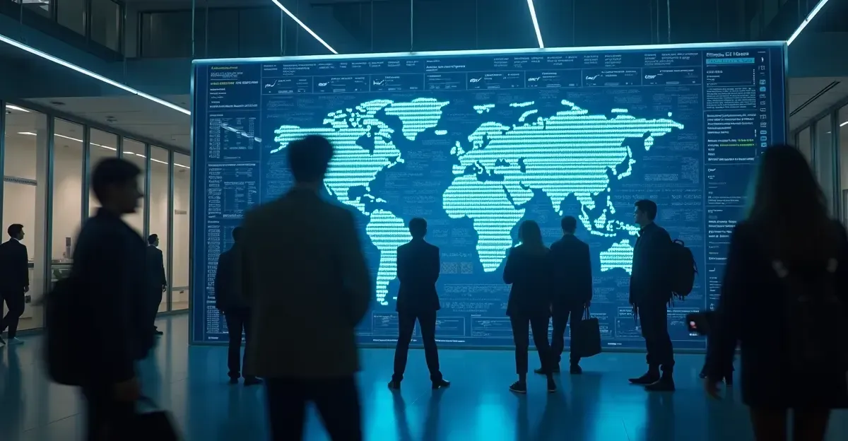 Guerra comercial de datos 2026: flujos transfronterizos