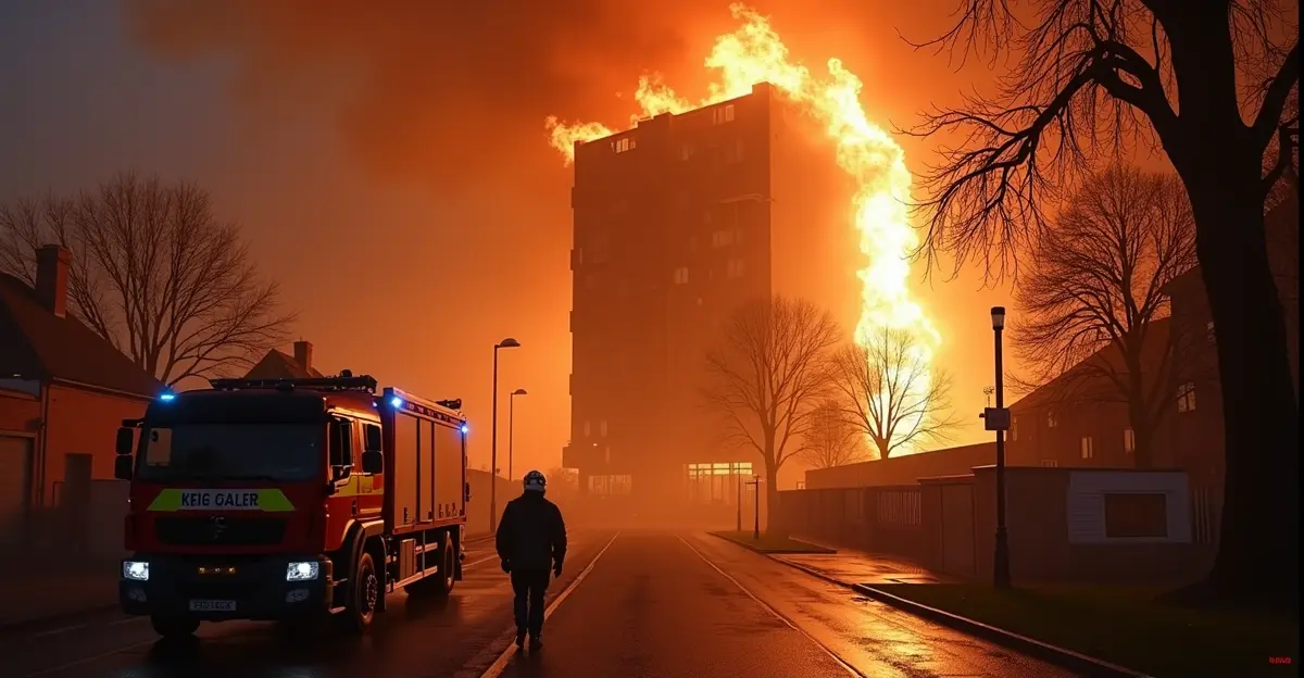 Incendio en Antwerp: 5 Muertos y Varios Heridos