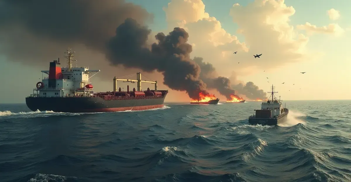 Iran treft tankers in Straat van Hormuz; VS vergeldt