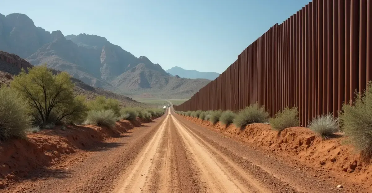 Pausa no Muro Fronteiriço de Big Bend: Protesto no Texas