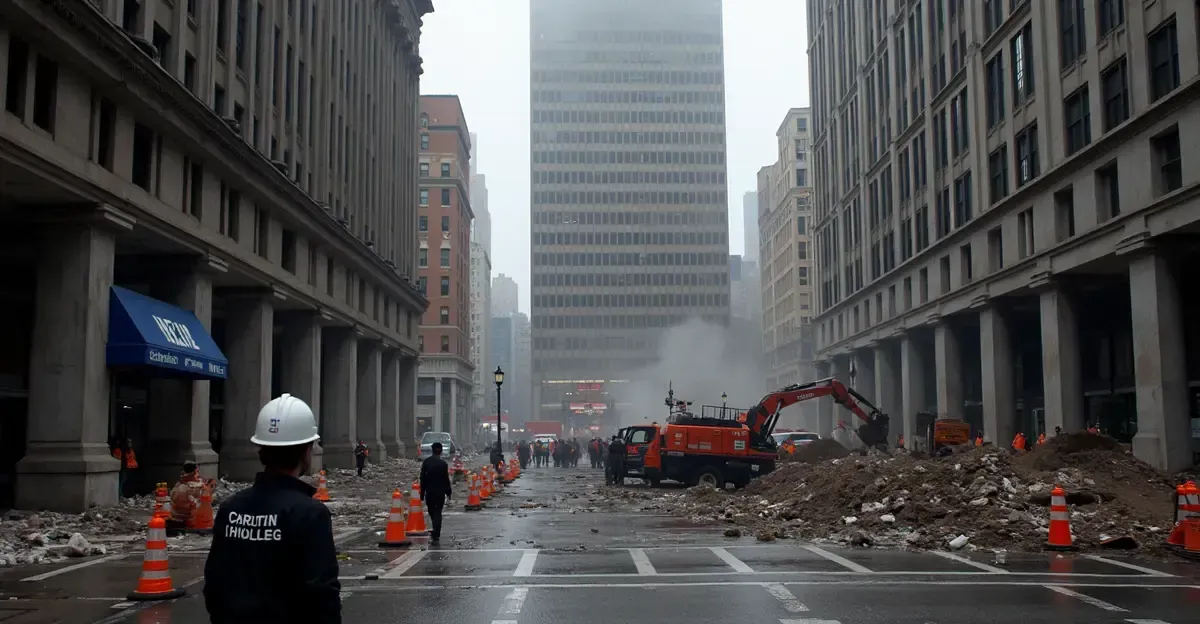 Edificio Pfizer en Manhattan: riesgo de colapso