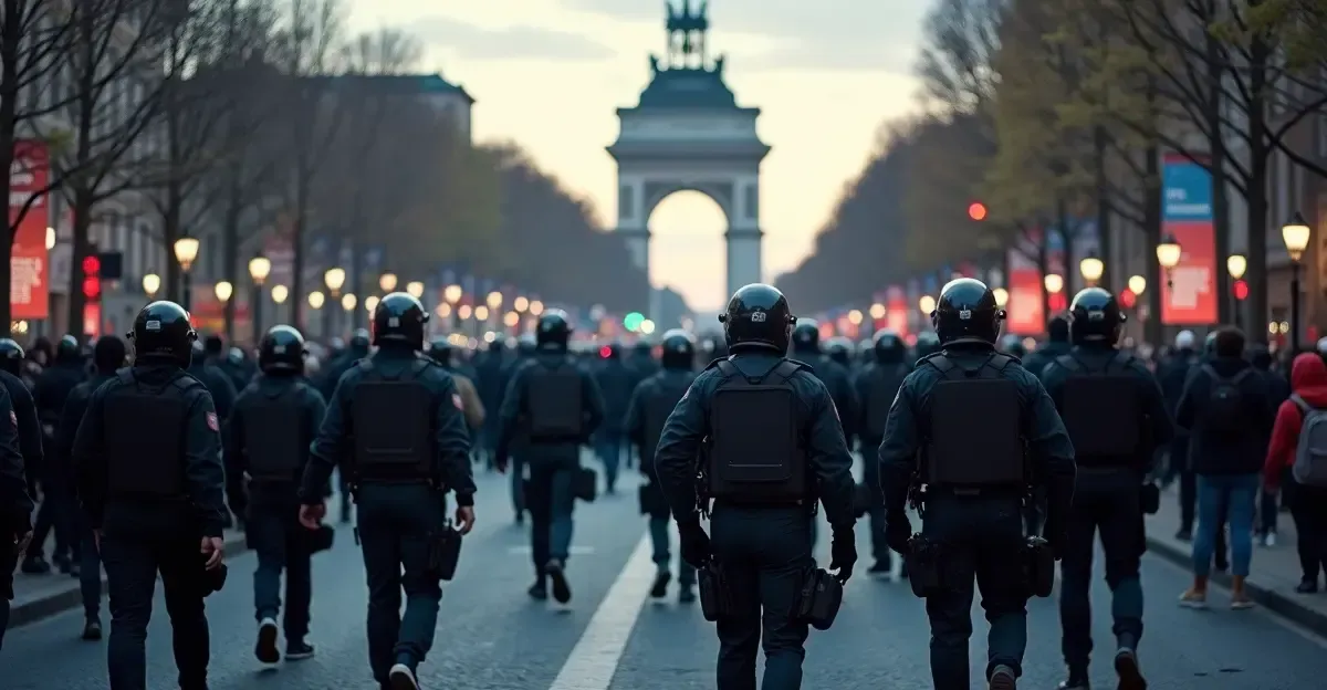 Protestas en Francia 2026: 70.000 policías desplegados
