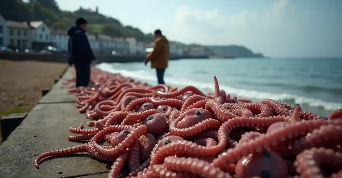Record de poulpes au Royaume-Uni : climat en cause