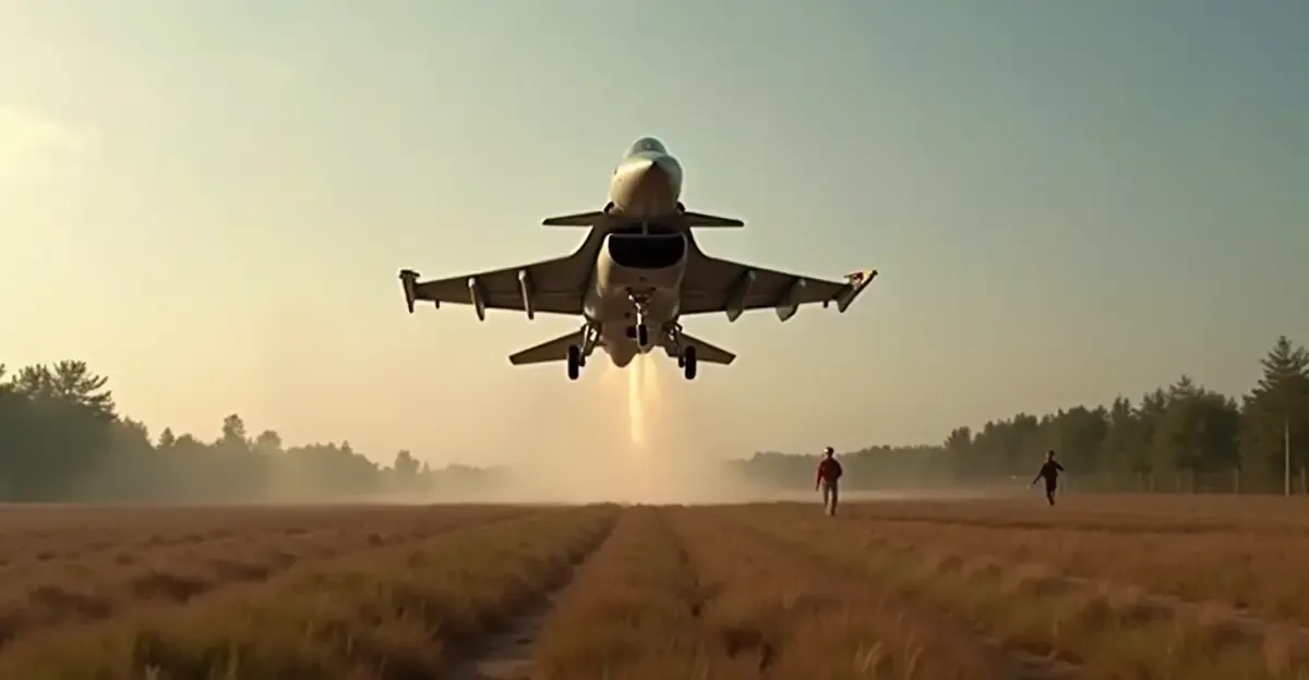 Roemeense F-16 onderschept drone voor het eerst
