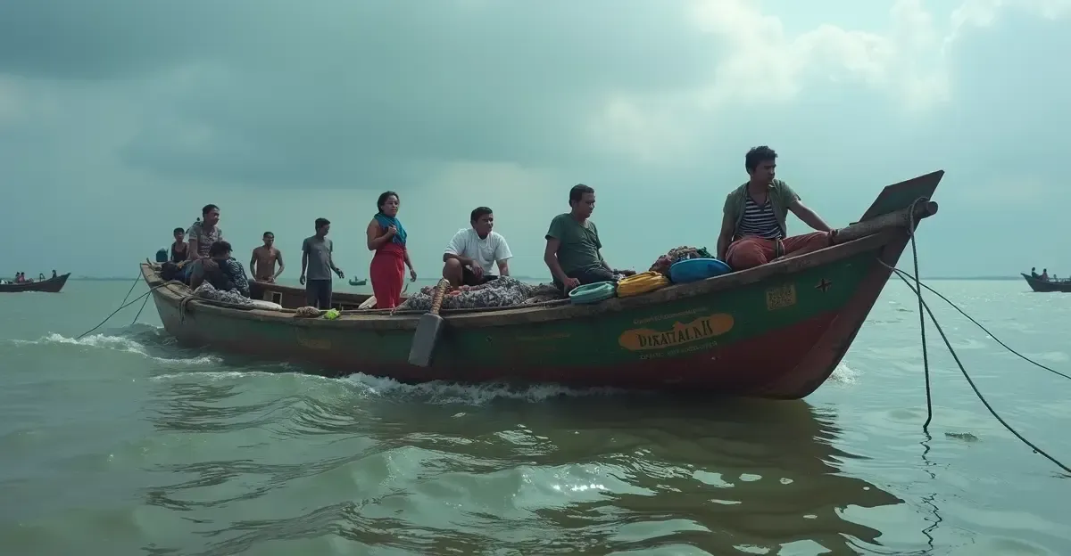 500 Rohingya vermist: twee boten verdwenen voor Myanmar