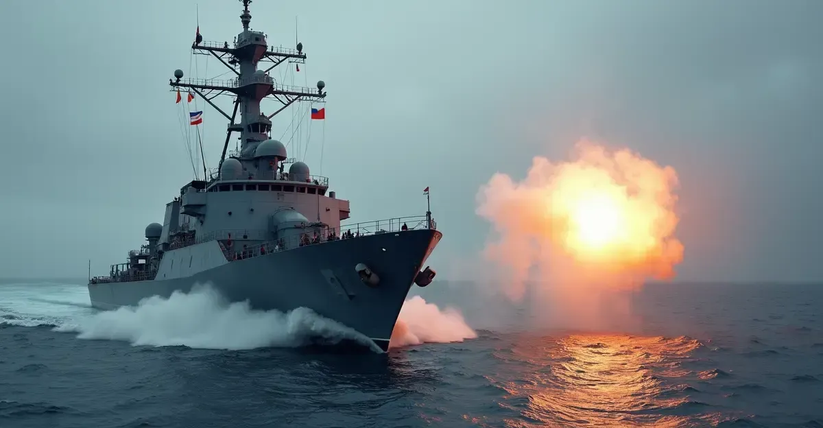 Russian Warship Fires Live Rounds 45 Miles Off UK Coast | Update