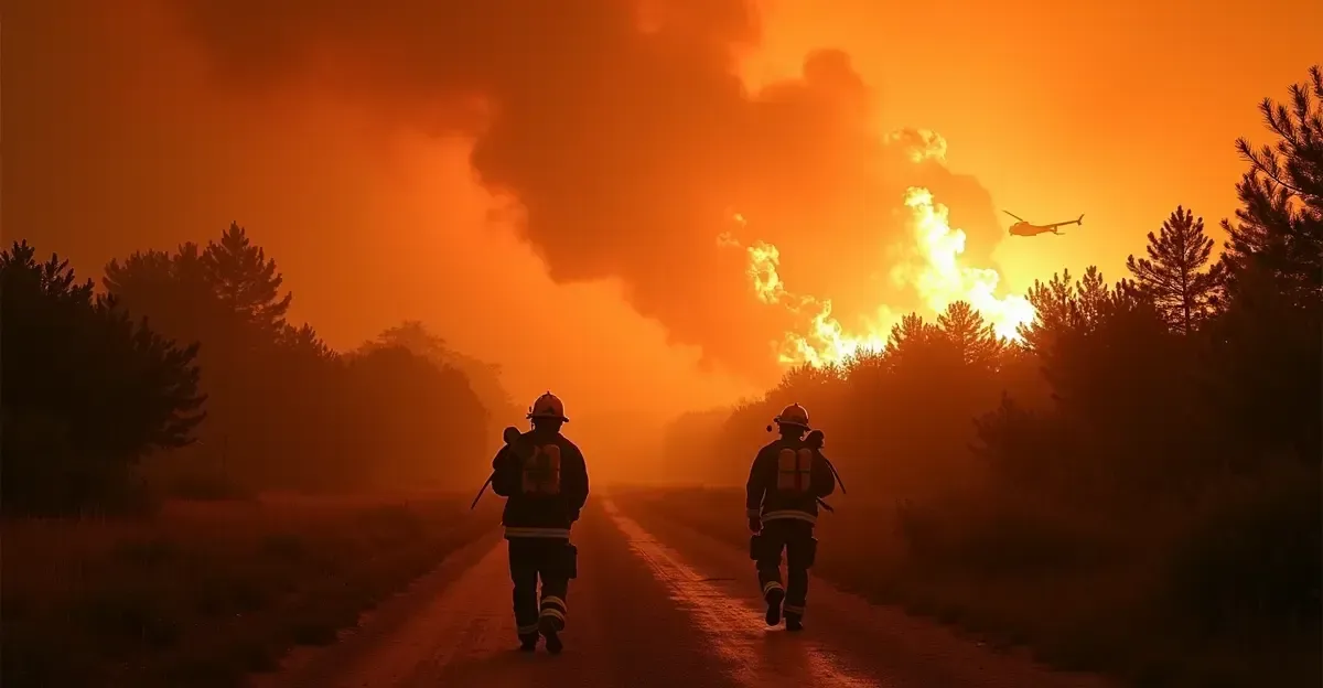 Südfrankreich: Waldbrände 1.000 aus Campingplätzen evakuiert