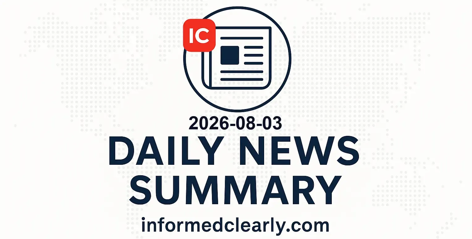 News summary for 2026-08-03