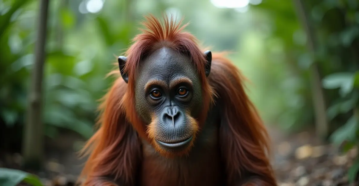 Extreme Rain Kills 7% of Rarest Orangutan Species in Sumatra