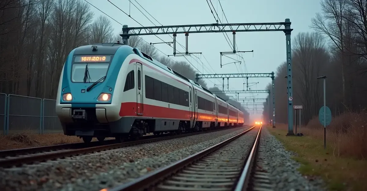 Trabajador muerto en accidente de tren ICE en Essen