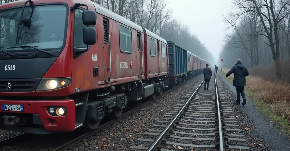 Treinongeval München: wagons vallen van brug, één dode