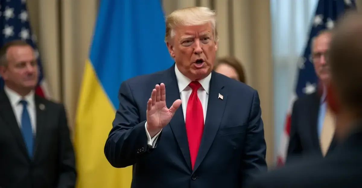Trump pide nuevo presidente en Ucrania tras pacto diésel